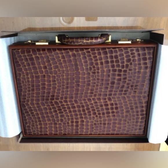 Vintage Authentic Krieger Watch Box Briefcase Only - Picture 2 of 10